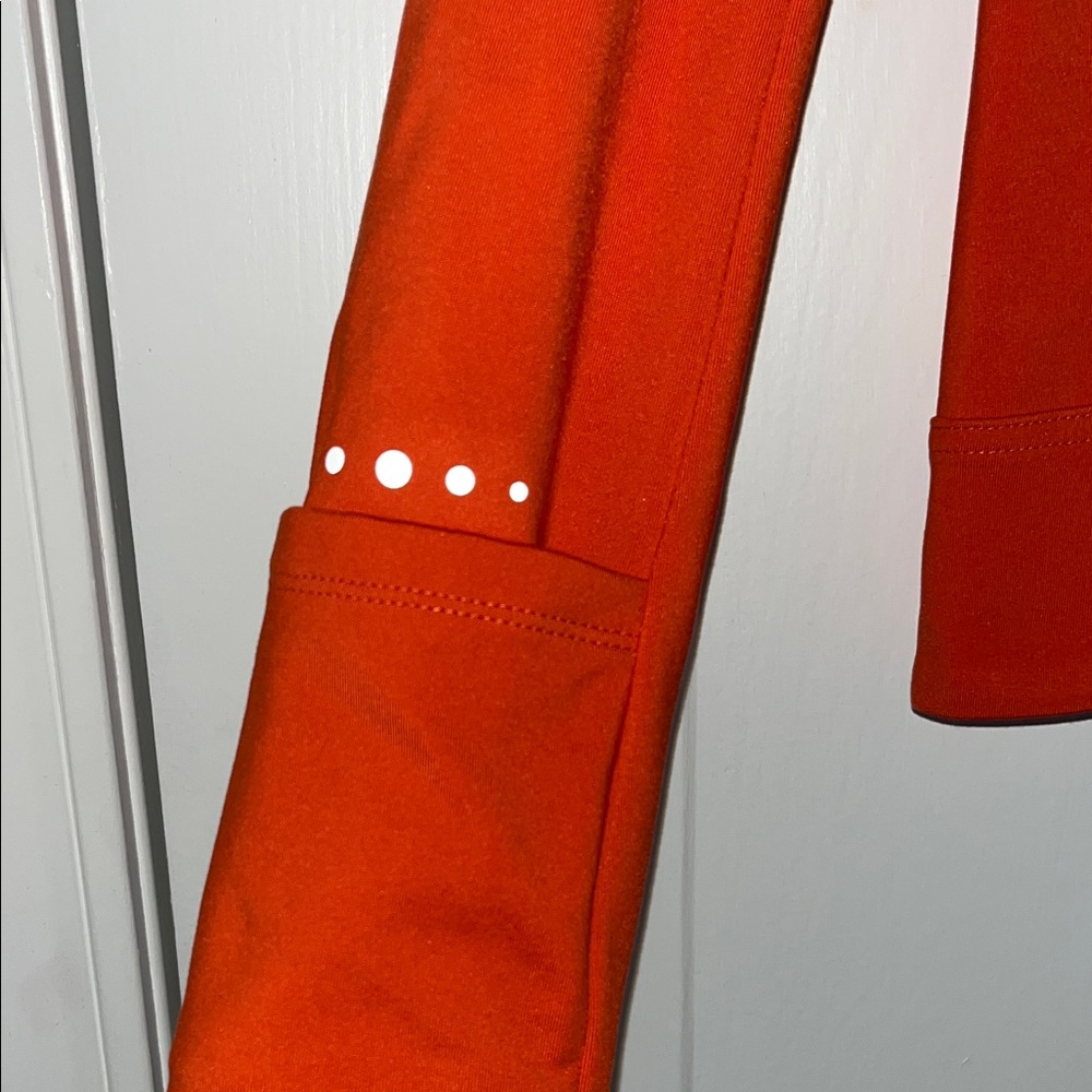 Women's Vibrant Orange Ski Jacket - Picture 3 of 9